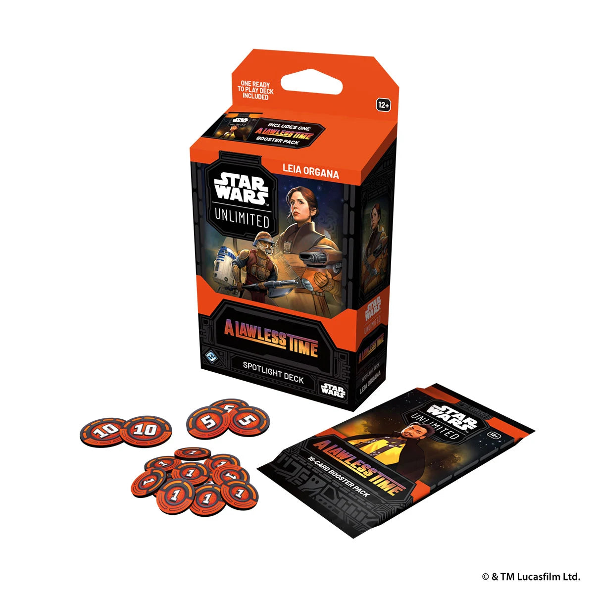 Star Wars: Unlimited – A Lawless Time Spotlight Deck Leia Organa - Deutsch