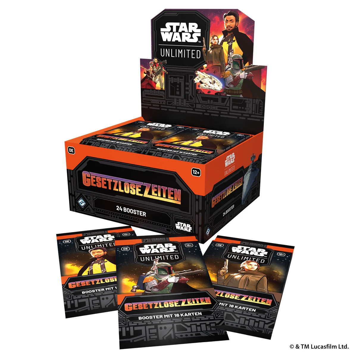 Star Wars: Unlimited – A Lawless Time (Booster-Display) - Deutsch