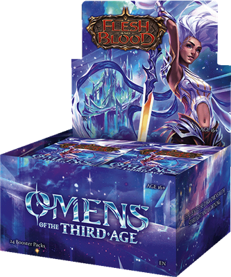 Flesh & Blood TCG - Omens of the Third Age Booster Display (24 Packs) - EN