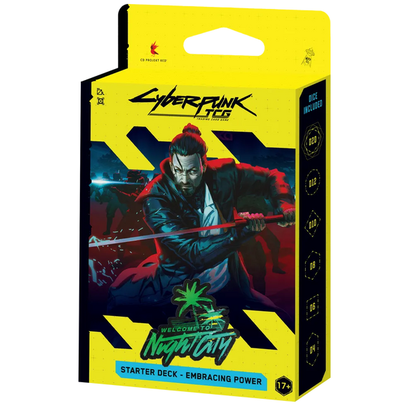 Cyberpunk TCG | Welcome To Night City | Starter Deck - Embracing Power (EN) (Vorbestellung) (Copy)