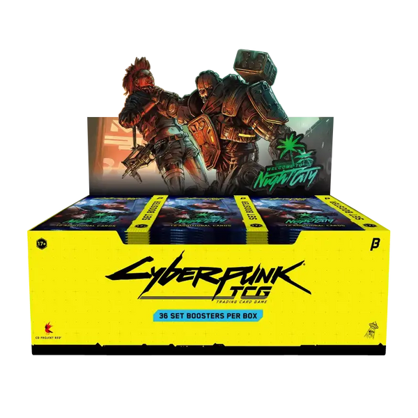Cyberpunk TCG | Welcome To Night City | 36pc Beta Booster Display EN (Vorbestellung)