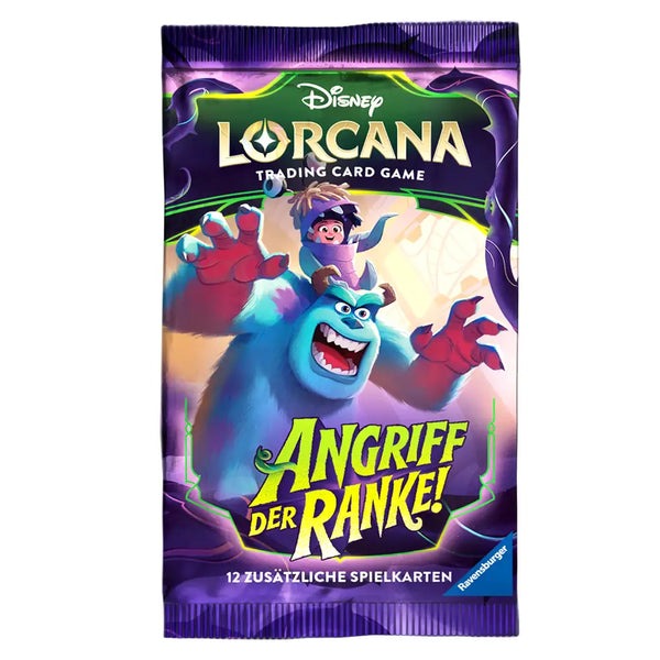 (Vorbestellung) Disney Lorcana: "Angriff der Ranke!" Booster DE
