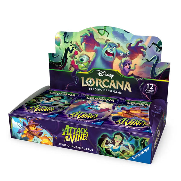 (Vorbestellung) Disney Lorcana: "Attack of the Vine!" Display EN