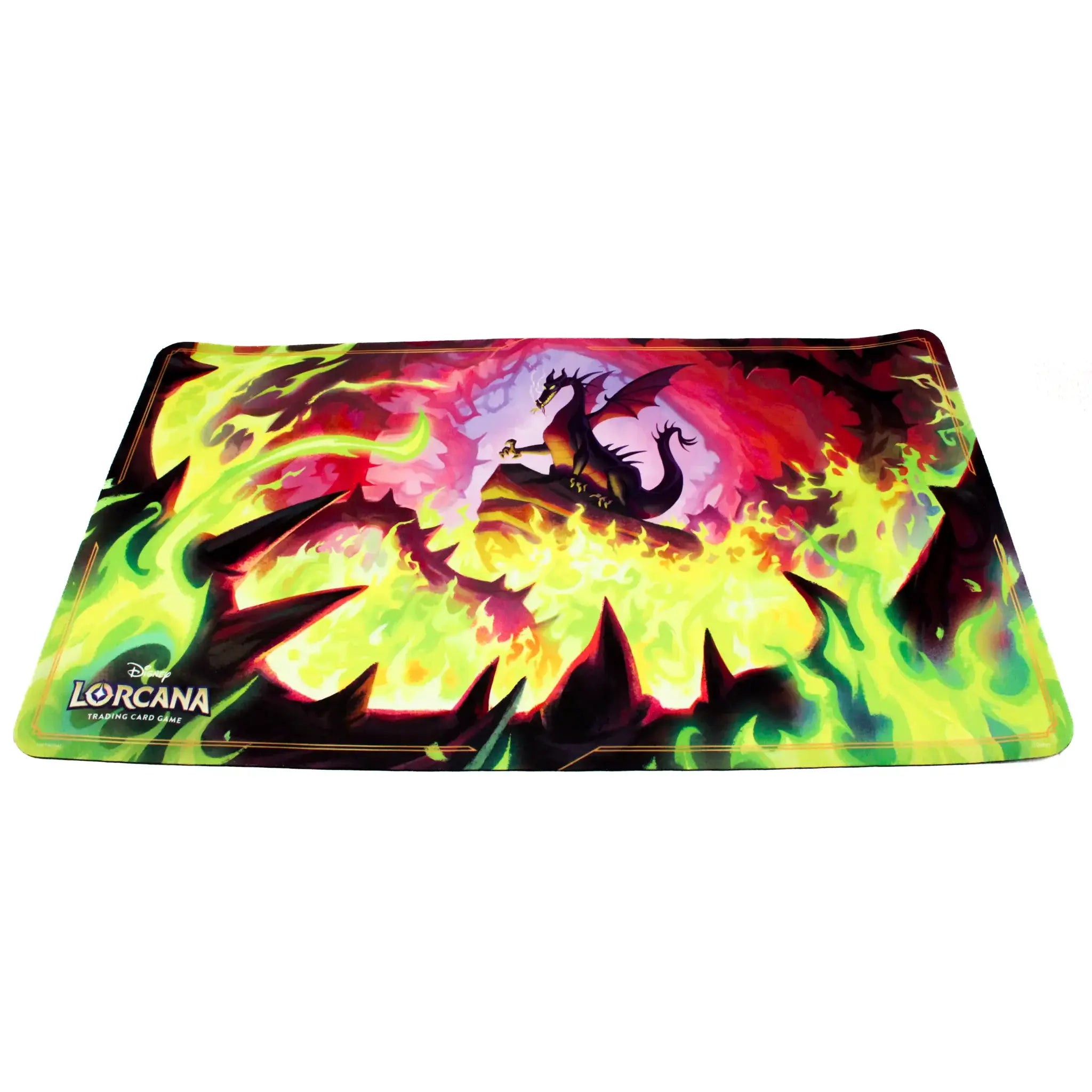 Disney Lorcana TCG: Winterzauber - Spielmatte Drachenfeuer
