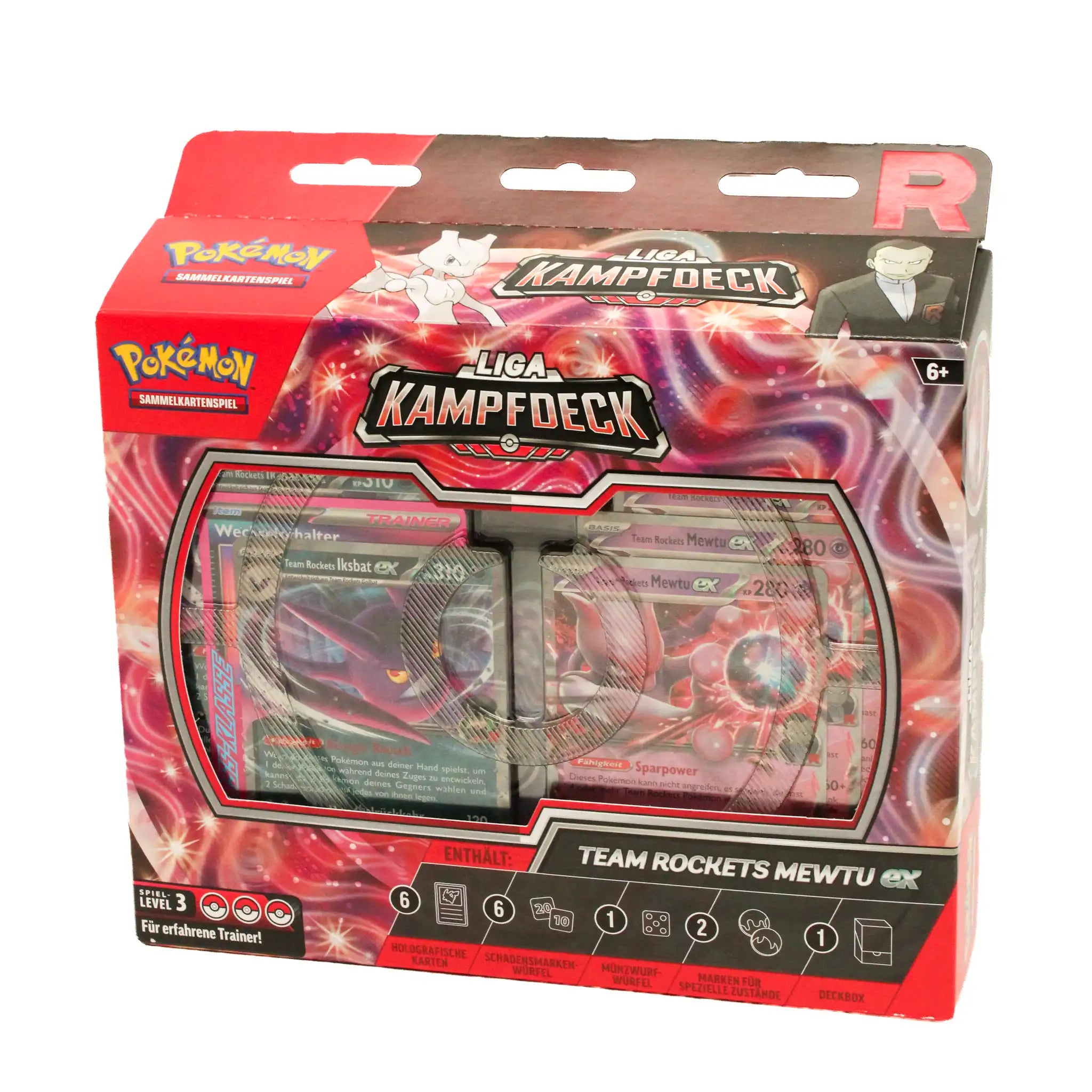 Liga Kampfdeck Team Rockets Mewtu ex - Deutsch