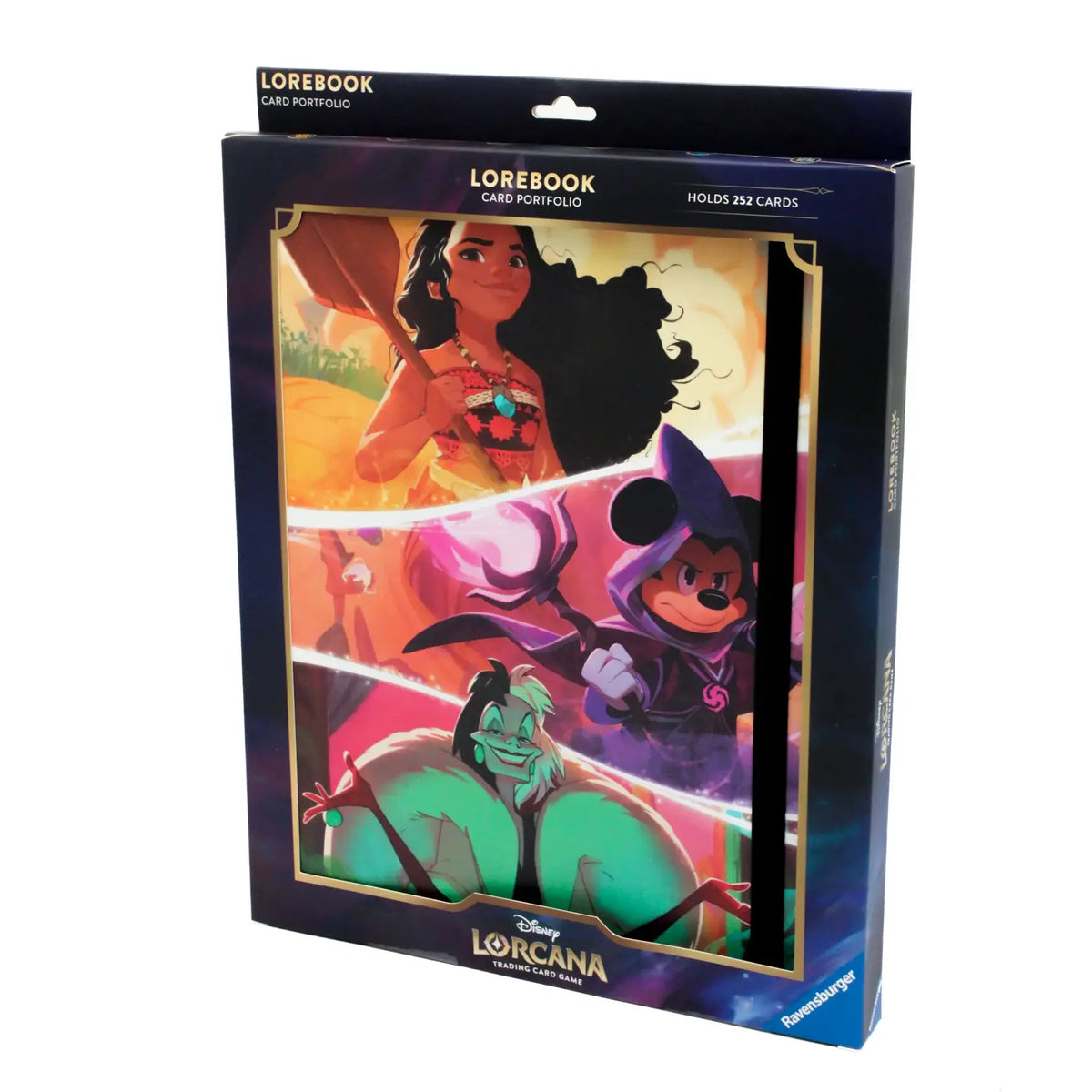 Disney Lorcana 9-Pocket Artwork Micky, Vaiana, Cruella De Vil Binder