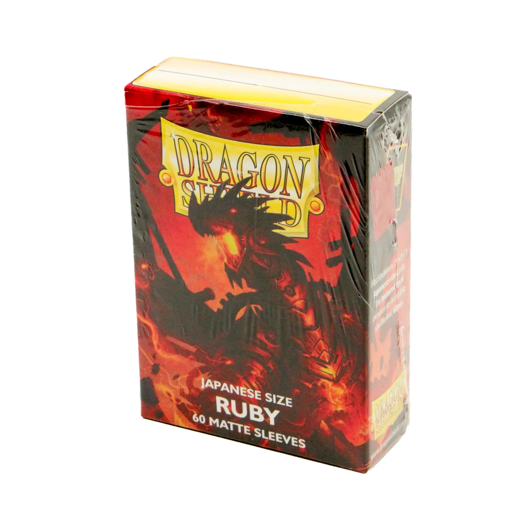 Dragon Shield - Matte - Ruby (60) (Japanese Size)