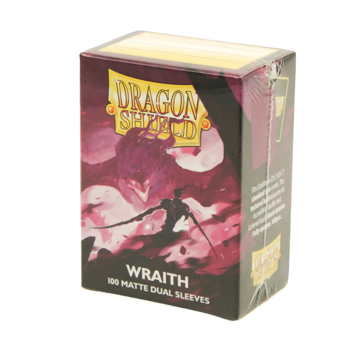 Dragon Shield - Matte Dual - Wraith (100) (Standard Size)