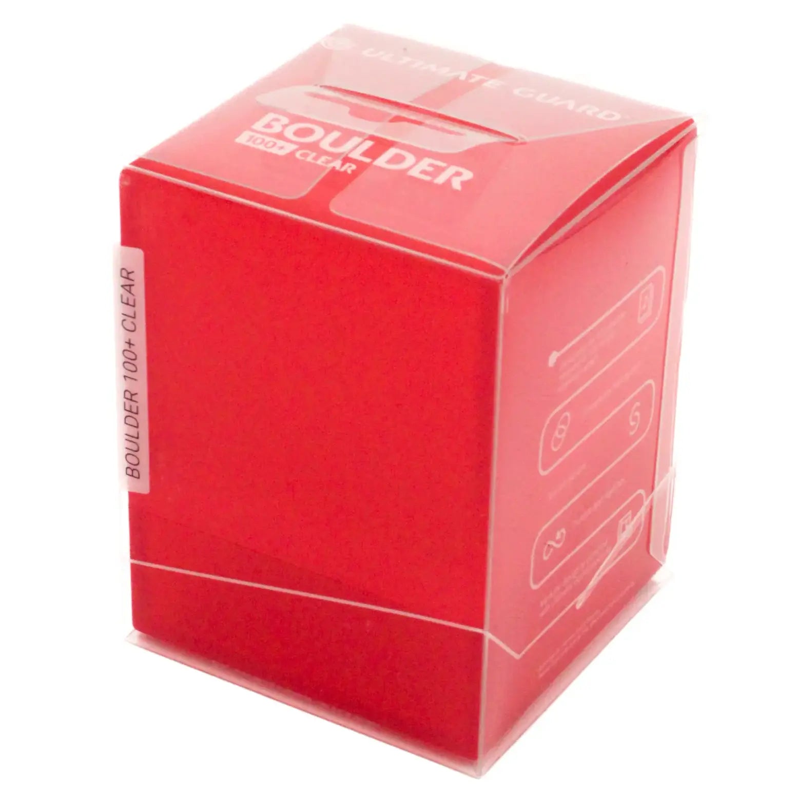 Ultimate Guard - Boulder 100+ Frosted Ruby