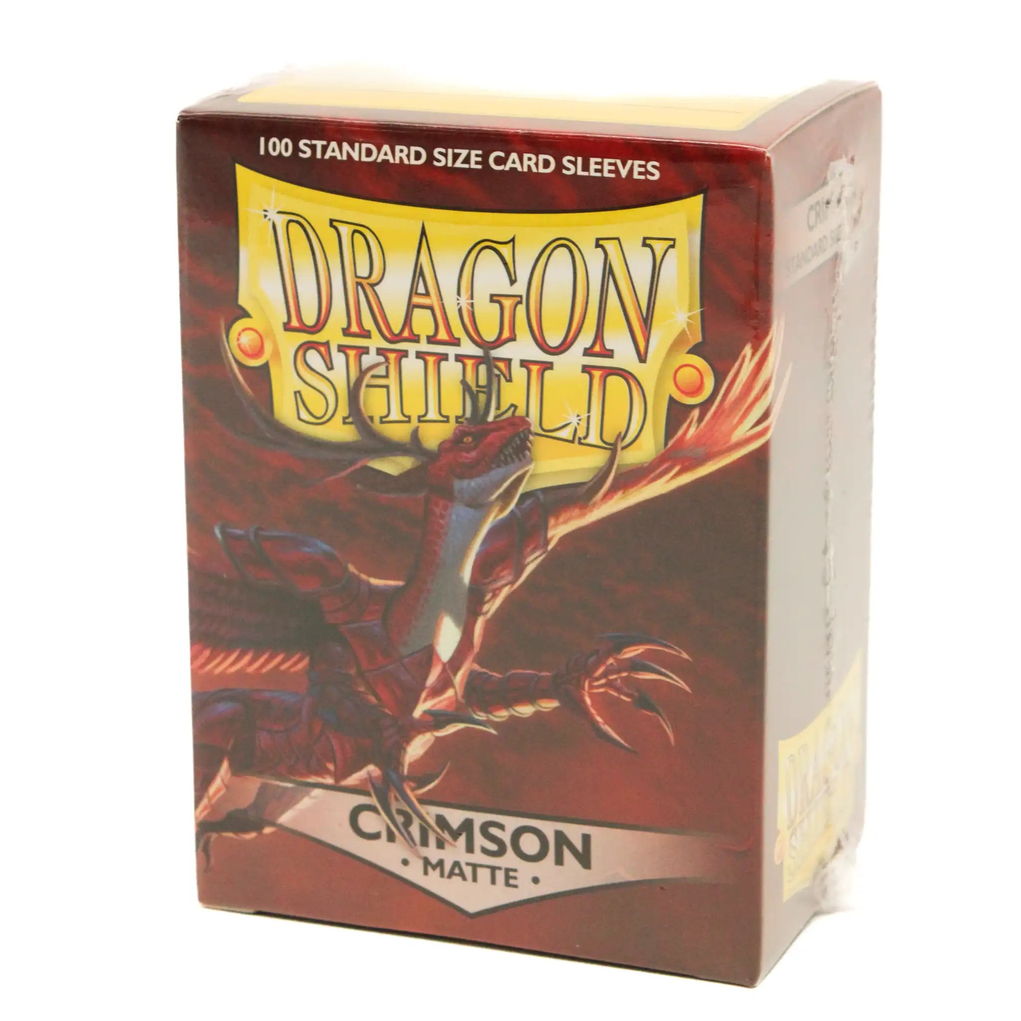 Dragon Shield - Matte - Crimson (100) (Standardgröße)