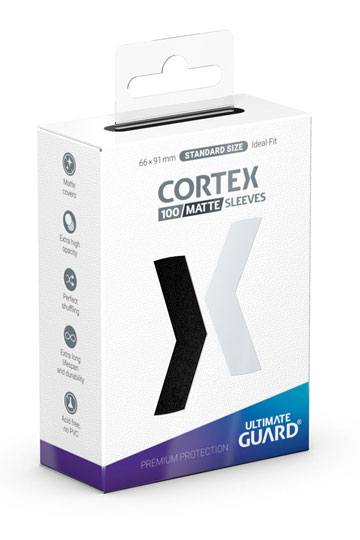 Ultimate Guard Cortex Sleeves (100) Standard Size Matte Black