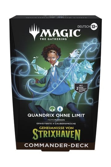 Geheimnisse von Strixhaven: "Quandrix ohne Limit" Commander Deck - Deutsch