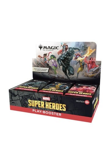 Marvel Super Heroes Play-Booster Display (30) - Deutsch