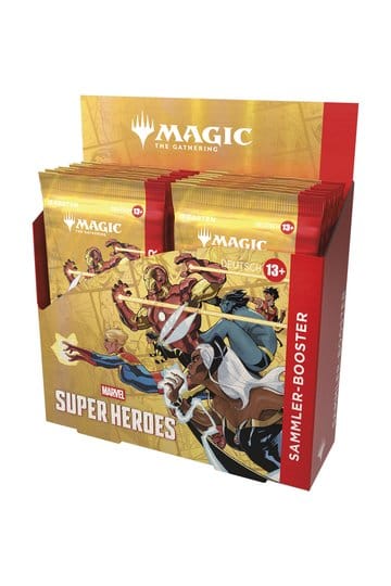 Marvel Super Heroes Sammler Booster Display (12) - Deutsch