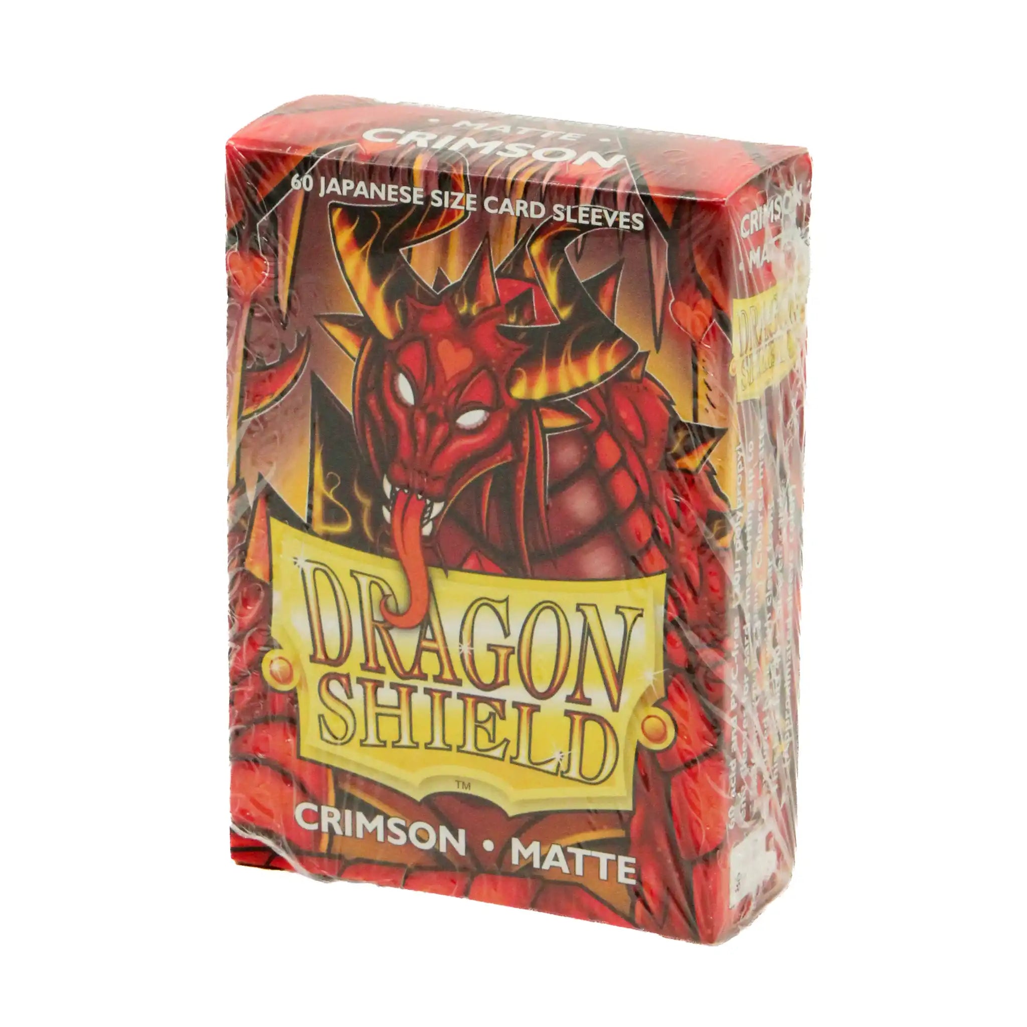 Dragon Shield - Matte - Crimson (60) (Japanese Size)
