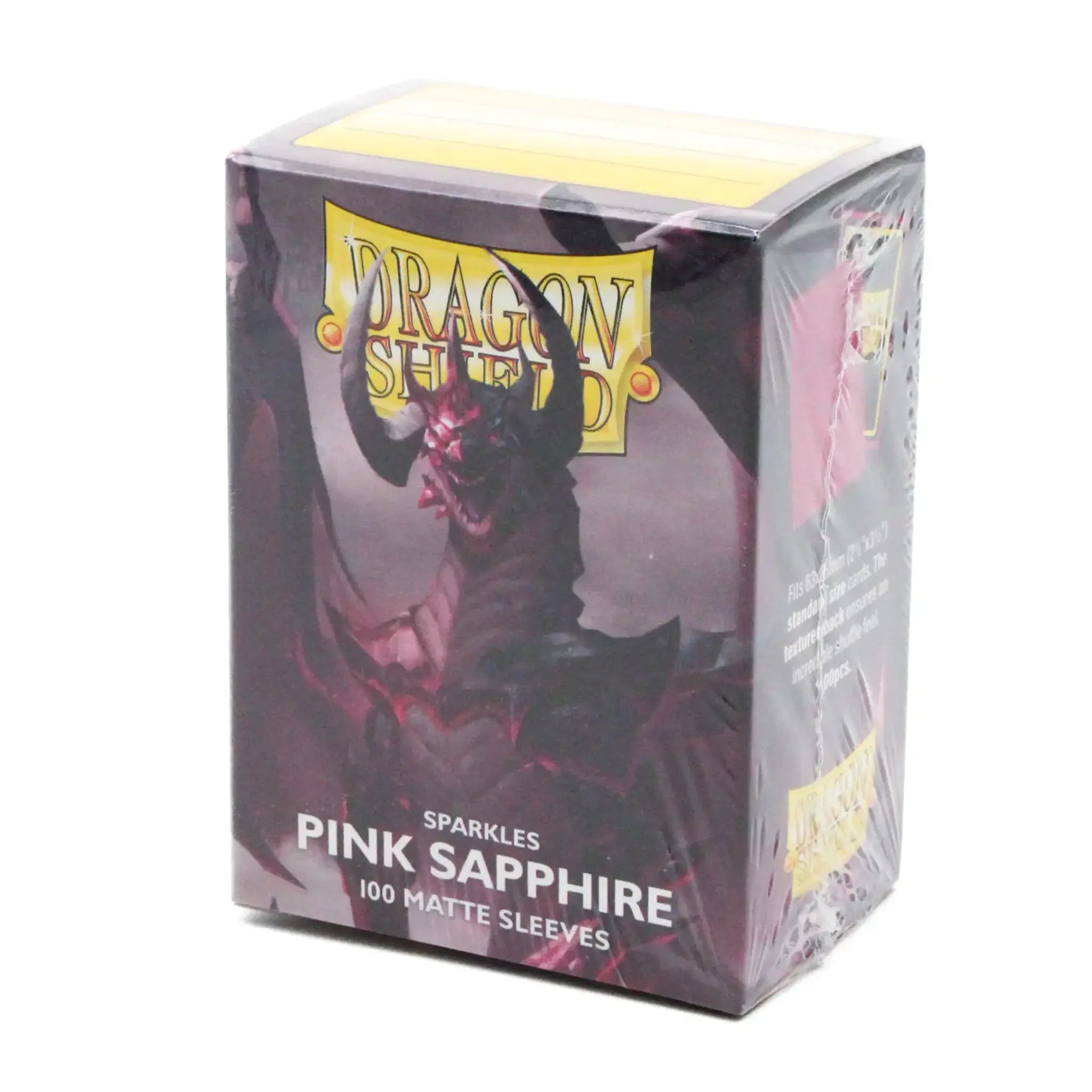 Dragon Shield Matte Sleeves - Pink Sapphire (100 Sleeves) (Standardgröße)